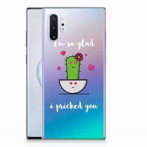 Samsung Galaxy Note 10 Plus Telefoonhoesje met Naam Cactus Glad