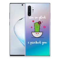 Samsung Galaxy Note 10 Plus Telefoonhoesje met Naam Cactus Glad