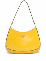 Prada sac porté épaule Cleo en cuir - Jaune