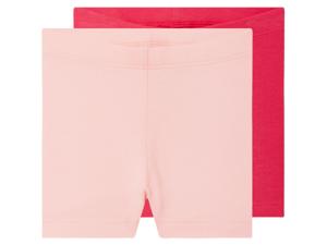 lupilu 2 korte baby broekjes (Lichtroze/roze, 86/92)