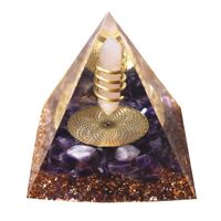 Piramide Kristal met rozenkwarts toren - Beschermende werking - Spirituele beelden - Spiritueelboek.nl - thumbnail