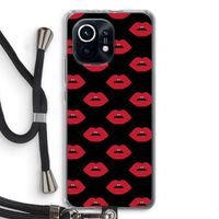 Lips: Xiaomi Mi 11 Transparant Hoesje met koord