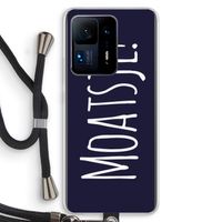 Moatsje!: Xiaomi Mi Mix 4 Transparant Hoesje met koord