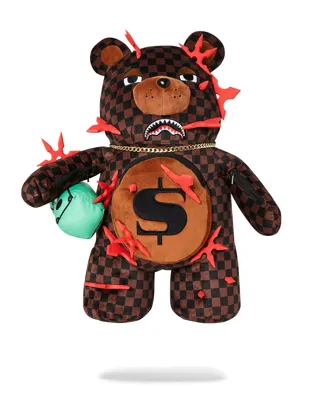 Sprayground Ninja Star Bear Rugzak - Maat One Size - Kleur: ZwartBruin | Soccerfanshop