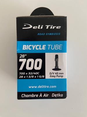 Deli Tire binnenband dv17 28 inch 28x1 5/8x1 3/8 37/42-622 45 mm