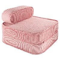 Wigiwama Flip Stoel - Pink Mousse Rib