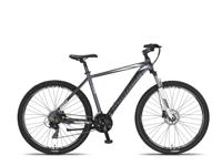 Umit Mirage MTB 27.5 Inch 50 cm Unisex 21V Hydraulische schijfrem Antraciet/Wit