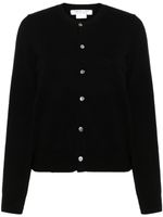 Comme Des Garçons Comme Des Garçons cardigan en cachemire à col rond - Noir - thumbnail