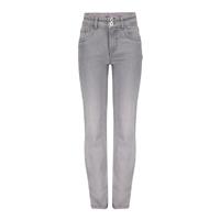Frankie & Liberty winter jeansbroek meisjes - licht grijs - bootcut fit