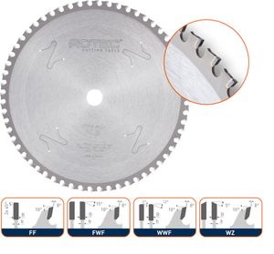 Rotec HM dry-cutter zaagblad bouwstaal, ø330x2,6x30mm Z=54 WWF - 5560145
