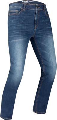 BERING Trust Straight, Motorjeans heren, Blauw washed