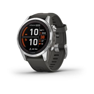 Garmin fēnix 7S Pro 3,05 cm (1.2") MIP 42 mm Digitaal 240 x 240 Pixels Touchscreen Zilver Wifi GPS