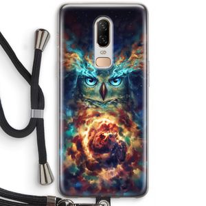 Aurowla: OnePlus 6 Transparant Hoesje met koord