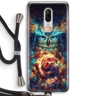 Aurowla: OnePlus 6 Transparant Hoesje met koord