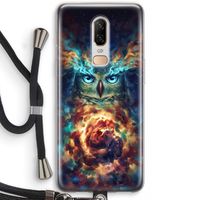 Aurowla: OnePlus 6 Transparant Hoesje met koord