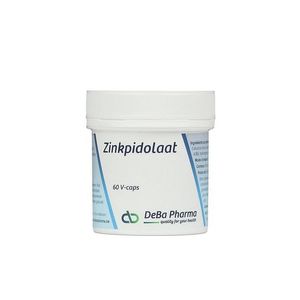 DeBa Pharma Zinkpidolaat 60 Vegetarische Capsules