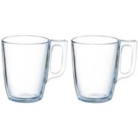 Arcoroc Theeglazen Ceylon - 12x - transparant glas - 6.5 x 8 cm - 250 ml