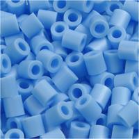 NABBI Strijkkralen, afm 5x5 mm, gatgrootte 2,5 mm, medium, pastel blauw (32224), 6000 stuk/ 1 doos