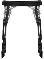 Fleur Of England porte-jarretelle Onyx - Noir