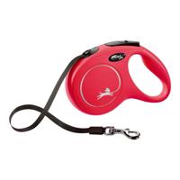 Hondenriem Flexi NEW CLASSIC 3m Rood Maat XS