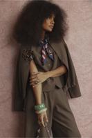 Selma waffle jacket - new army - 13483