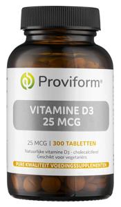 Proviform Vitamine D3 - 25 mcg (1000IE)