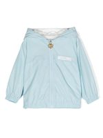 Moschino Kids veste à logo imprimé - Bleu