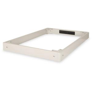 Digitus DN-19 PLINTH-8/12-N1 19 inch Sokkel voor patchkast Geschikt voor kastdiepte: 1200 mm Grijs-wit (RAL 7035)