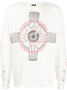 SAINT MXXXXXX t-shirt en coton à imprimé graphique - Tons neutres