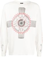 SAINT MXXXXXX t-shirt en coton à imprimé graphique - Tons neutres