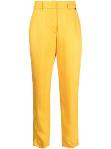 LIU JO pantalon fuselé à taille haute - Jaune