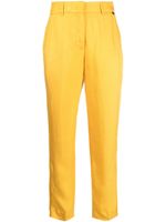 LIU JO pantalon fuselé à taille haute - Jaune - thumbnail