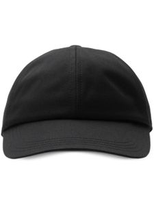 Burberry check-lined baseball cap - Noir