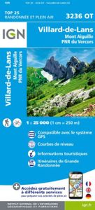 Wandelkaart 3236OT Villard-de-Lans | IGN - Institut Géographique Natio