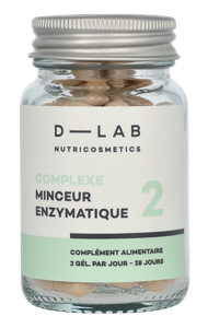 D-Lab Nutricosmetics - D-Lab Enzymatic Slimming Complex 2 Capsules 56 stuk 56 pc