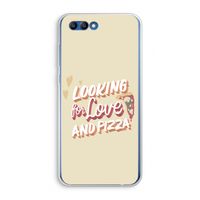 Pizza is the answer: Honor 10 Transparant Hoesje