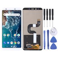 LCD-scherm en digitizer volledige assemblage voor Xiaomi mi 6X/a2 (wit)