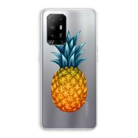 Grote ananas: Oppo A95 5G Transparant Hoesje