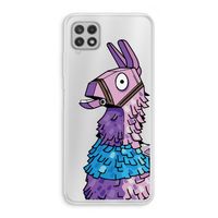 Lama: Samsung Galaxy A22 4G Transparant Hoesje