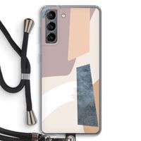 Luca: Samsung Galaxy S21 Transparant Hoesje met koord