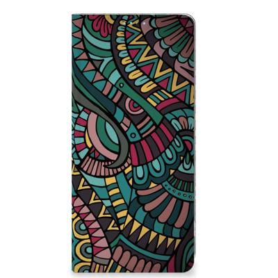 OPPO A98 5G | Hoesje met Magneet | Aztec OPPO A98 5G | Hoesje met Magneet | Aztec