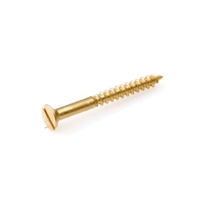 Homefix Houtschroef Messing Blank Pk Zs 3.0X12 | 35 stuks - 6701.20.00040