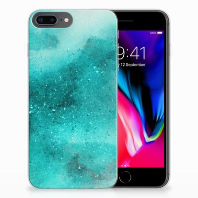 Hoesje maken Apple iPhone 7 Plus | 8 Plus Painting Blue Hoesje maken Apple iPhone 7 Plus | 8 Plus Painting Blue
