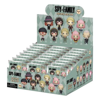 Spy x Family 3D Foam Bag Clips Series 1 Display (24)