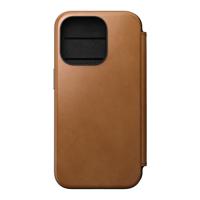 Nomad Modern leather folio iPhone 15 Pro