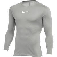 Nike Dri-Fit Park Ondershirt Lange Mouwen Grijs Wit - thumbnail
