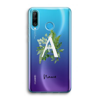 Green Brush: Huawei P30 Lite Transparant Hoesje