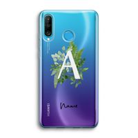 Green Brush: Huawei P30 Lite Transparant Hoesje