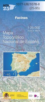 Topografische kaart 1077-I Facinas | CNIG - Instituto Geográfico Nacional