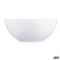 Kom Luminarc Diwali Wit Glas Ø 18 cm (24 Stuks)